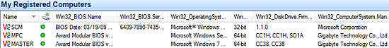 WMI query results